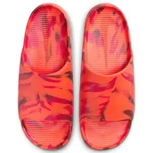 Nike Calm SE Marble Picante Red FV5637-600 Men\'s Water-Friendly Foam Slides NIKE CALM SLIDE SE MARBLE PICANTE RED-PICANTE RED SANDALS  main image 3